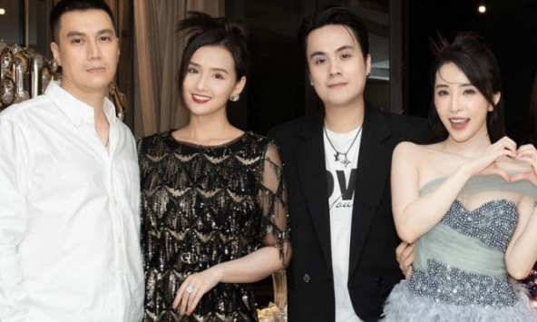 'Vũ trụ VTV' tụ họp chúc mừng sinh nhật Quỳnh Nga, tình tin đồn Việt Anh gây chú ý vì hành động khác lạ