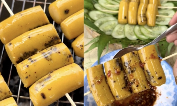 Món trứng gà nướng kiểu mới khiến ai cũng thi nhau bắt trend: hình dạng như cây xúc xích, cách làm cũng vô cùng kỳ công