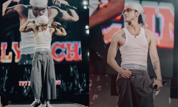 Sơn Tùng dạo này hết làm Chủ tịch rồi: Diện quần tuột, “gồng mình” khoe cơ bắp táo bạo hẳn ra 