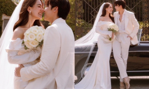 Kimmy tung ảnh cưới ngay trước thềm hôn lễ với Mark Prin, Nadech-Yaya đã sẵn sàng làm phù dâu phù rể cho bạn thân