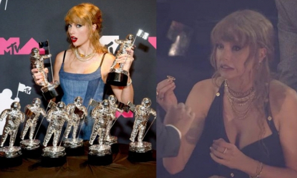 “Quẩy” VMAs quá nhiệt, Taylor Swift làm mất viên kim cương gần 400 triệu đồng
