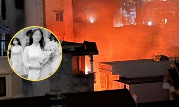 Nữ sinh trường Báo ra đi trong vụ cháy chung cư mini trước khai giảng 1 ngày, thầy cô và bạn bè tiếc thương