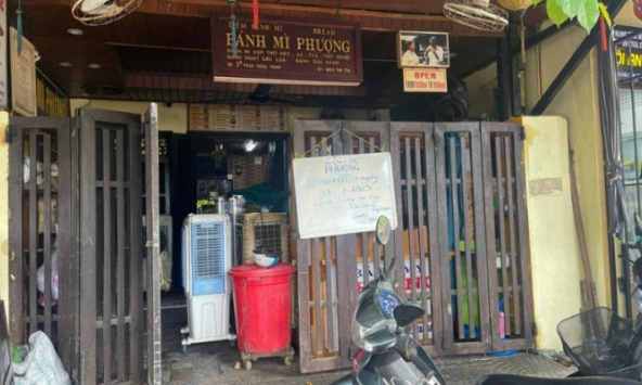 Sở Y tế Quảng Nam thông tin vụ việc 91 người ngộ độc sau ăn bánh mì Phượng ở Hội An