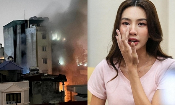 Thùy Tiên cùng dàn hậu Việt đau xót chia buồn với nạn nhân vụ cháy chung cư mini tại Hà Nội