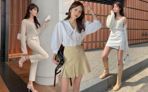 Đáng sắm nhất bây giờ là trang phục màu be, diện lên thanh lịch lại ngập tràn 'vibe' mùa thu 