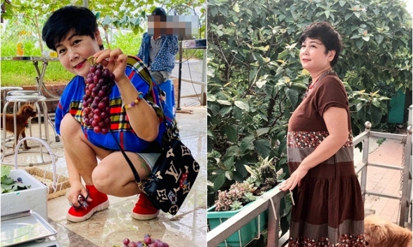 Cuộc sống đơn độc, không con cái trong nhà vườn 20.000m2 của 'Táo bà' NSND Minh Hằng sau khi chồng tiến sĩ qua đời