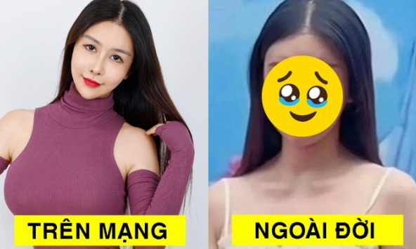Nữ chính gây ám ảnh vì nhan sắc biến dạng, ngoài đời khác xa ảnh trên mạng khiến dân tình hoang mang