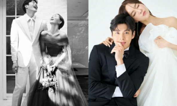 Tranh cãi bộ ảnh cưới của nữ ca sĩ nổi tiếng và mỹ nam kém 6 tuổi: Trông giống dì cháu?