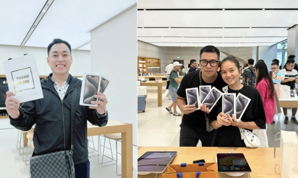 Người Việt xếp hàng tại Singapore, Thái Lan đã mua được iPhone 15: Máy đầu tiên về Việt Nam sẽ có giá trên 60 triệu đồng!