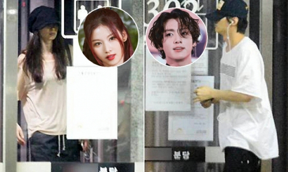 Xôn xao ảnh nghi Dispatch “tóm sống” Jungkook (BTS) hẹn hò nữ thần Sana (TWICE), châu Á có thêm cặp đôi quyền lực?