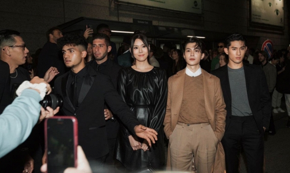 [Độc Quyền] Anh Tú bùng nổ visual thu hút mọi ống kinh báo giới tại show diễn Boss trong khuôn khổ Milan Fashion Week 