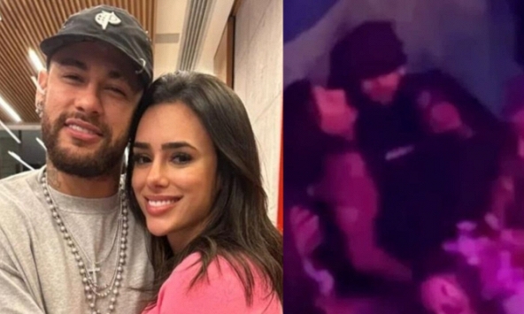 Neymar bị bắt gặp tình tứ với hai người đẹp lạ mặt, bạn gái đang mang bầu 8 tháng lập tức lên tiếng
