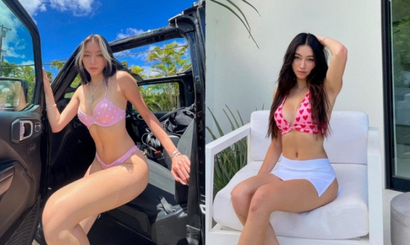 Ngắm loạt ảnh bikini cực cháy của con gái danh ca Thanh Hà: Body đồng hồ cát bốc lửa!