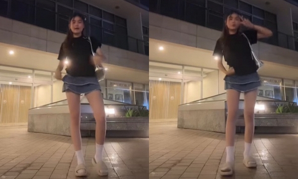 Con gái út Quyền Linh diện váy ngắn, lộ đôi chân dài 'cực phẩm' không kém Hoa hậu