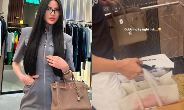 Quang Hải chi đậm đưa Chu Thanh Huyền đi mua sắm