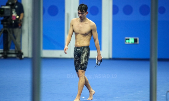 Hụt huy chương ASIAD 19 'kình ngư' Huy Hoàng thừa nhận: 'Không tự tin, gặp áp lực thành tích'