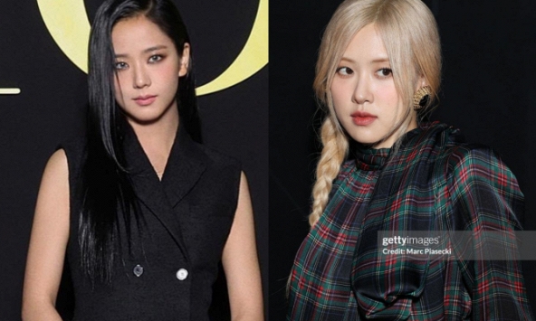 Chị em Jisoo - Rosé nắm tay nhau 'thoát pressing' trước ống kính 'hung thần' Getty Images nhờ làn da hoàn hảo 