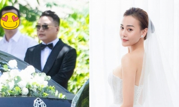 Phương Oanh tung ảnh mặc váy cưới lộng lẫy, Shark Bình lại ghen vì một lý do khó đỡ