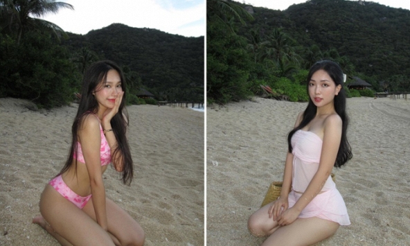 'Nóc nhà' quyền lực của Đoàn Văn Hậu rủ bà xã Hà Đức Chinh check-in: Thả dáng na ná, ai xinh hơn?