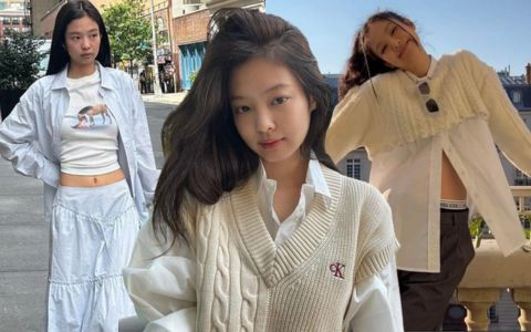Bao nhiêu lần diện áo sơ mi là bấy nhiêu lần Jennie ghi điểm với các chiêu mix đồ cực 'bén'