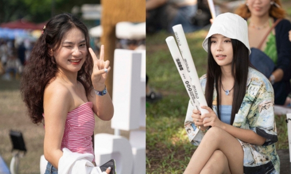 Người chơi hệ xinh gái đổ bộ HAY FEST 2023: Check-in 1001 kiểu, không ai chịu thua ai!