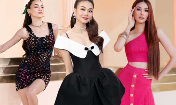 Thanh Hằng đụng hàng NingNing, Hà Hồ mặc nổi lệch tông tại The New Mentor tập 8