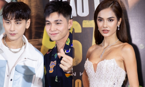 Emma Lê 'chiếm spotlight' nhờ body quyến rũ, Jun Phạm đến ủng hộ Isaac ở thảm đỏ 'Giao lộ 8675'