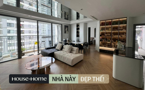 Vợ chồng Hà Nội 'bỏ nhà tầng lên chung cư', mạnh tay đầu tư hô biến tổ ấm đẹp ấn tượng