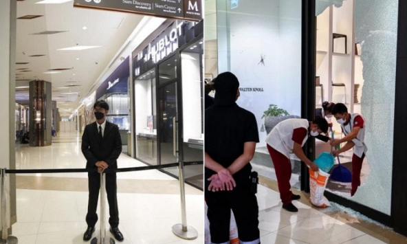 Siam Paragon mở cửa trở lại sau vụ xả súng kinh hoàng: Máy dò kim loại được đặt ở lối vào, nhiều khách hàng vẫn dè chừng