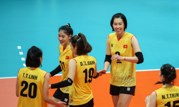Xác định đối thủ của đội tuyển bóng chuyền nữ Việt Nam ở bán kết ASIAD 19