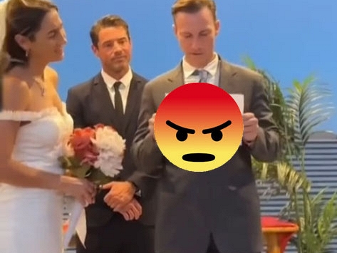 Cứ tưởng bản thân hài hước, nam thanh niên có hành động 'phá đảo' gây tranh cãi trong ngày trọng đại