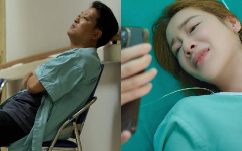 Nhã Phương khóc nức nở trong phòng sinh vì chồng không bên cạnh, Trường Giang lộ biểu cảm lo lắng 