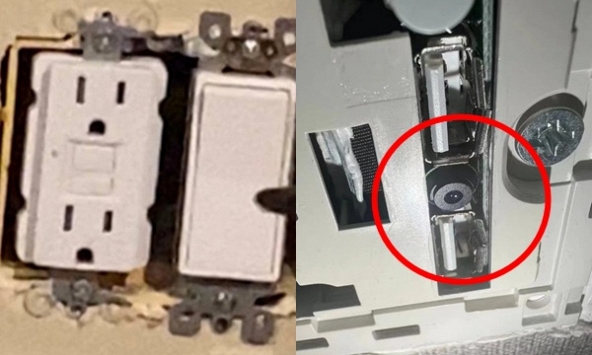 3h sáng phát hiện tia sáng chiếu thẳng vào giường mình trong phòng trọ, cặp đôi mới cưới run rẩy lấy ra 'vật thể' màu đen chứa âm mưu xấu