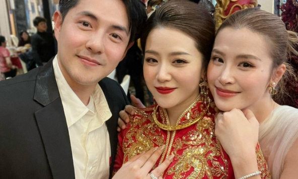 Vợ chồng Đông Nhi dự đám cưới em gái, nhan sắc cô dâu là tiểu thư tập đoàn gây sốt