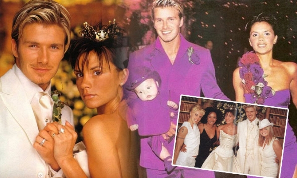 Siêu đám cưới David - Victoria Beckham ở lâu đài: Tốn hơn 24 tỷ, khách mời toàn sao khủng, chuyên cơ chở váy cưới xuyên Đại Tây Dương 4 lần