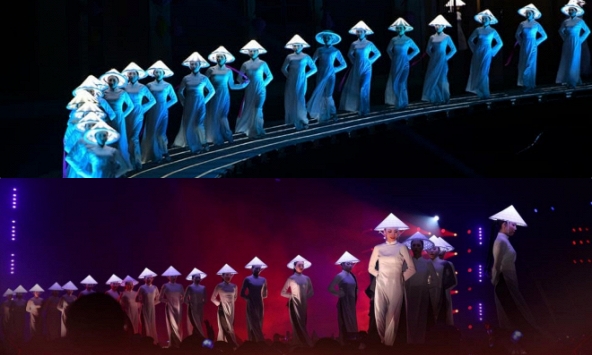 Phần trình diễn của Mikelodic tại Rap Việt Concert bị tố 'vay mượn' ý tưởng từ show Kỳ ức Hội An?