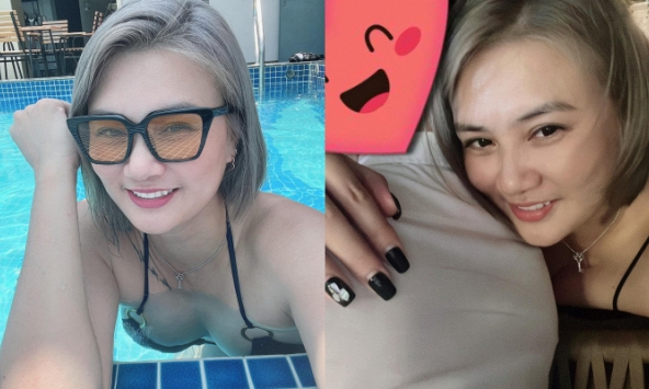 Hoa khôi bóng chuyền Kim Huệ khoe bạn trai 'ting ting' cả mấy chục triệu khi trời trở lạnh