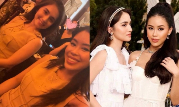Tiên Nguyễn và bạn gái Hiếu Nguyễn đọ sắc, 1 chi tiết thể hiện “chị em dâu” nhà tỷ phú tâm đầu ý hợp 