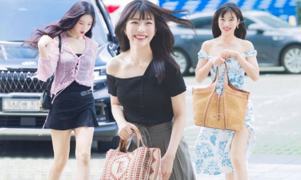 Thời trang đi làm của Joy (Red Velvet) là nguồn cảm hứng diện đồ trẻ trung, đầy nữ tính cho nàng điệu đà