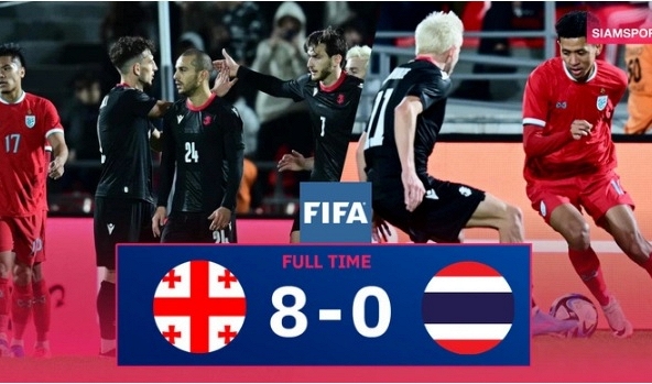 Báo Trung Quốc châm biếm tuyển Thái Lan sau trận thua 0-8: “Tưởng họ mạnh lắm hóa ra cũng tầm thường”