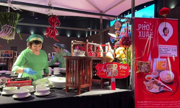 Phở Nam Định “ghi điểm” tại Malaysia