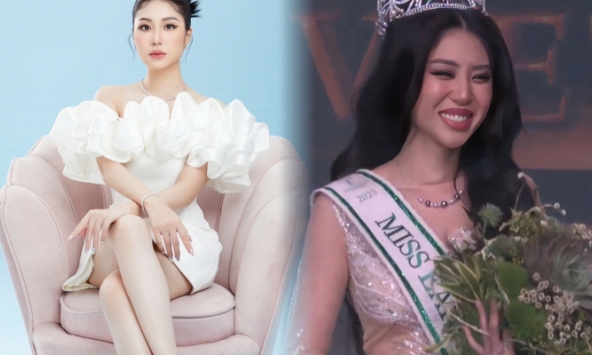 Tân Hoa hậu Miss Earth Vietnam 2023: Cô gái Việt Kiều tốt nghiệp đại học tại California 