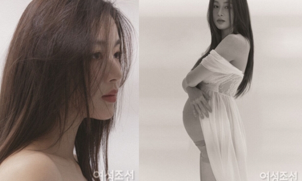 Kang So Ra tuyên bố mang thai lần 2, tự tin khoe bụng bầu ở những tháng cuối thai kỳ