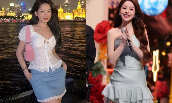 Chi Pu lăng xê đồ bình dân của local brand Việt khi dự show tại Trung Quốc