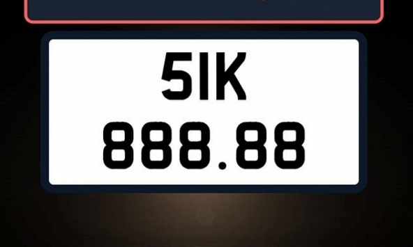 Biển 'siêu VIP' từng trúng hơn 32,34 tỷ bị bỏ cọc, đấu giá lại 'chốt' chưa bằng nửa giá