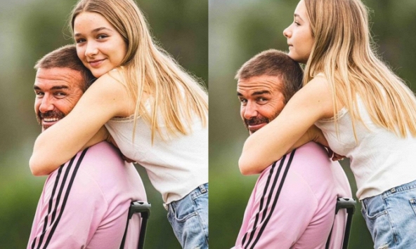 Ảnh triệu like của David Beckham và Harper: Nhan sắc tuổi 12 của ái nữ chiếm spotlight