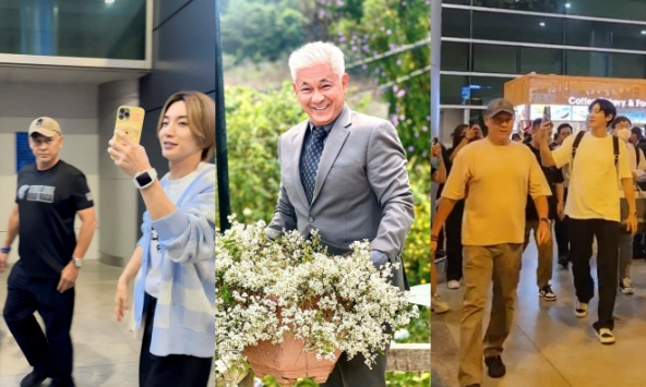 Cuối tuần bận rộn của 'vệ sĩ quốc dân': Từ họp báo BamBam lập tức ra sân bay đón Super Junior, hôm sau lại hộ tống Mỹ Tâm