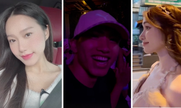 Đoàn Văn Hậu đưa Doãn Hải My đến ủng hộ mini-show của Hoà Minzy, nhiệt tình đòi lên sân khấu song ca luôn