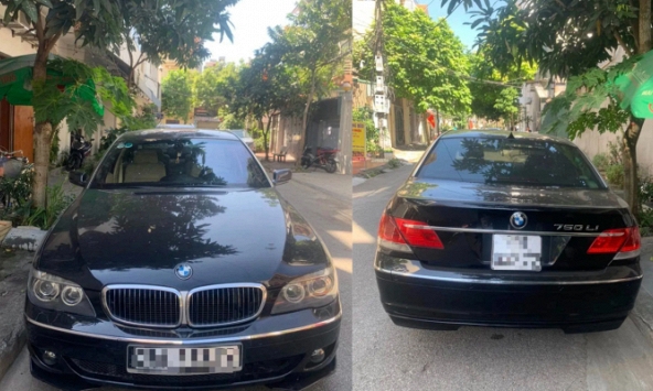 Rao BMW 750 Li cũ bằng nửa giá Vios mới, người bán nửa đùa nửa thật: 'Xăng ăn như ngửi', chỉ 4.7L
