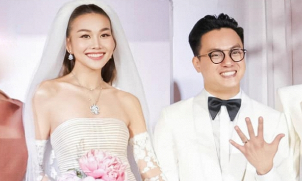 Chia sẻ đầu tiên của Thanh Hằng sau đám cưới với chồng nhạc trưởng
